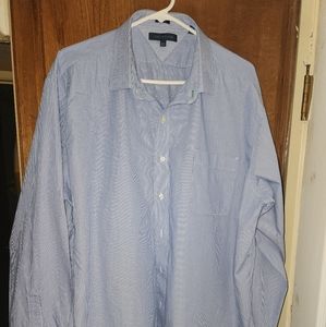 Tommy Hilfiger pinstriped button down shirt